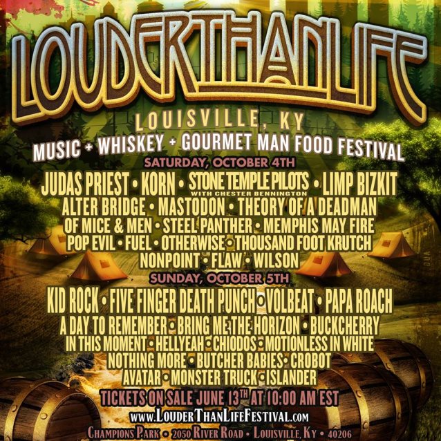 Louder Than Life Festival 2014 Poster